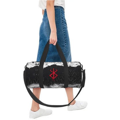 Berserk Gym Bag  Waterproof  Large Capacity Travel Handbag For Both Guts and Casca